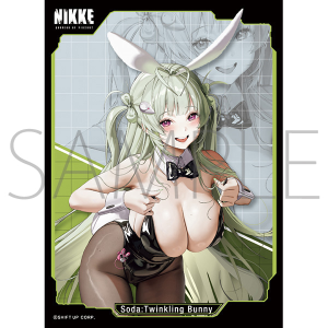 きゃらスリーブコレクション　マットシリーズ　勝利の女神:NIKKE　「ソーダ：トゥインクルバニー」(No.MT2102)