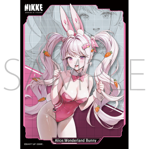 きゃらスリーブコレクション　マットシリーズ　勝利の女神:NIKKE　「アリス：ワンダーランドバニー」(No.MT2103)