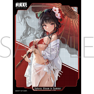 きゃらスリーブコレクション　マットシリーズ　勝利の女神:NIKKE　「サクラ：ブルーム・イン・サマー」(No.MT2306)