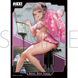 きゃらスリーブコレクション　マットシリーズ　勝利の女神:NIKKE　「ネオン：ブルーオーシャン」(No.MT2309)