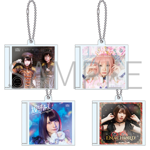 ミニCDキーホルダーコレクション【全4種】　えなこの〇〇ラジオ Presents えなこの〇〇Party！　事後通販