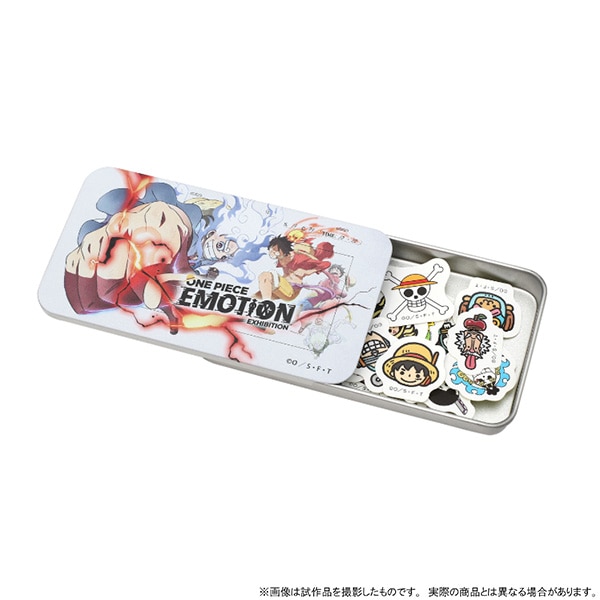 ONE PIECE　フレークシール入り缶ケース
