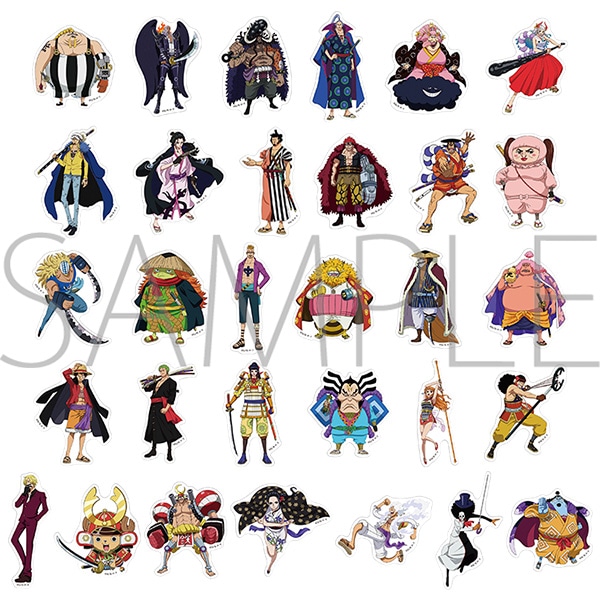 ONE PIECE　ダイカットステッカーコレクション／ワノ国