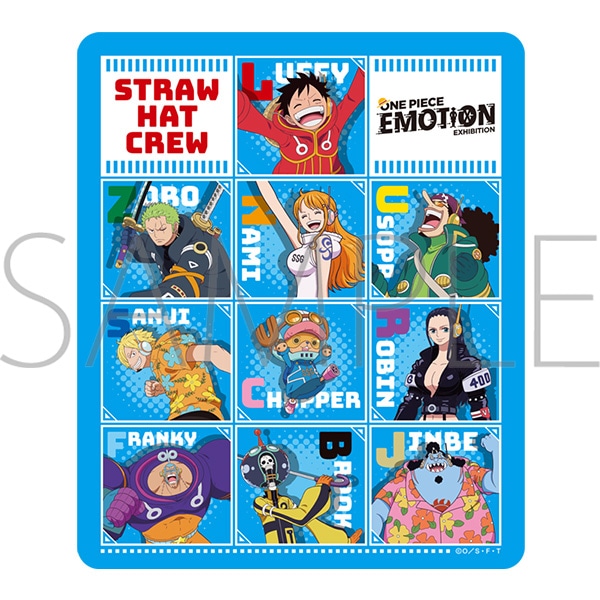 ONE PIECE　マウスパッド／〝麦わらの一味〟