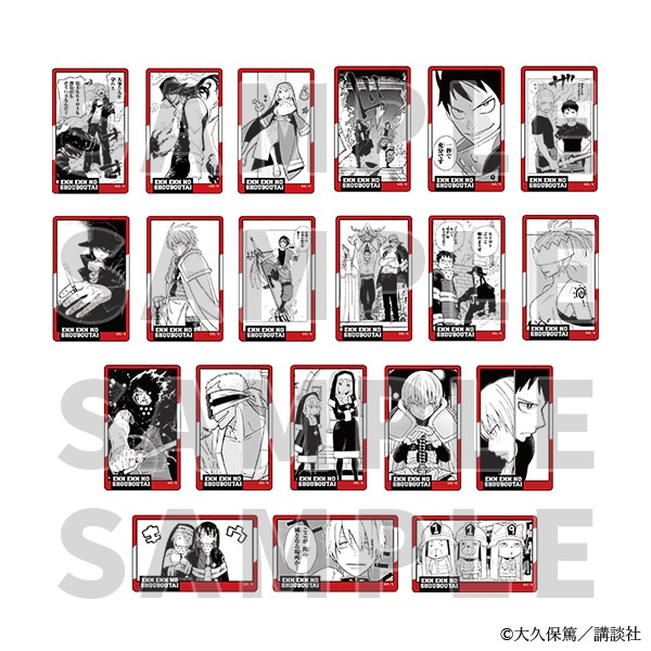 クリアシートコレクション／全20種　炎炎ノ消防隊原画展 事後通販