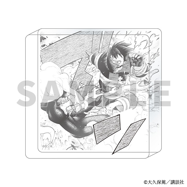 コマプレートスタンド／森羅 日下部　炎炎ノ消防隊原画展 事後通販