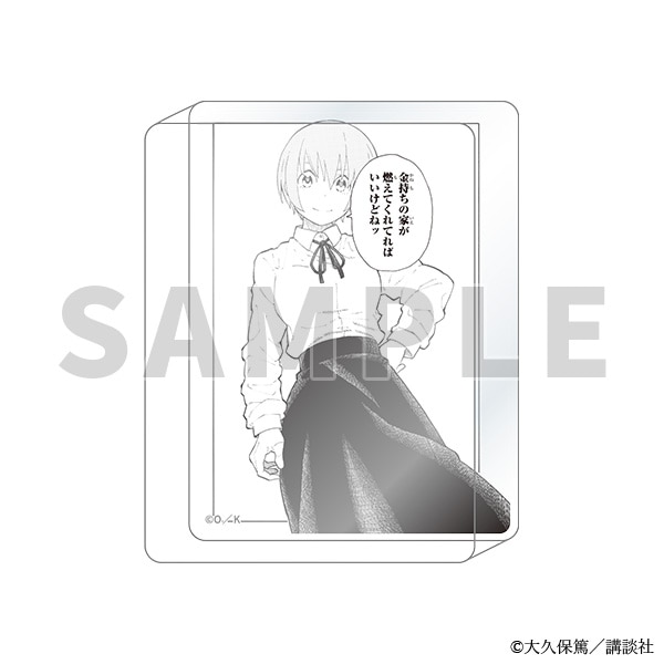 コマプレートスタンド／因果 春日谷　炎炎ノ消防隊原画展 事後通販
