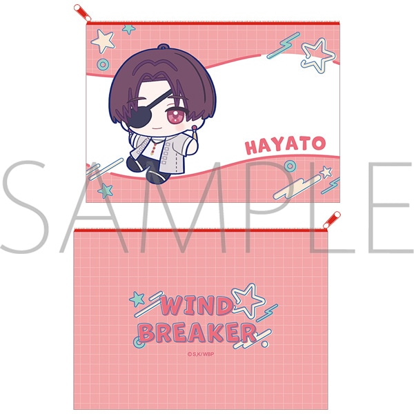 WIND BREAKER　クリアポーチ／蘇枋 隼飛 ぬいパルすきっぷ