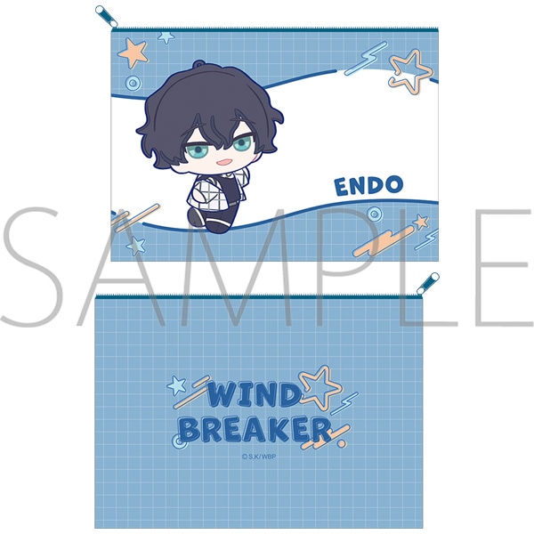 WIND BREAKER　クリアポーチ／えん堂 哉真斗 ぬいパルすきっぷ