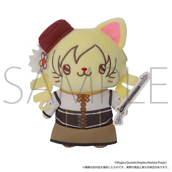 魔法少女まどか☆マギカ　withCATアイマスク付きぬいぐるみキーホルダーPlus／巴マミ