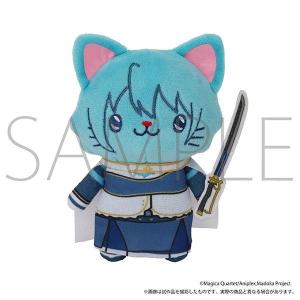 魔法少女まどか☆マギカ　withCATアイマスク付きぬいぐるみキーホルダーPlus／美樹さやか