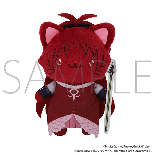 魔法少女まどか☆マギカ　withCATアイマスク付きぬいぐるみキーホルダーPlus／佐倉杏子