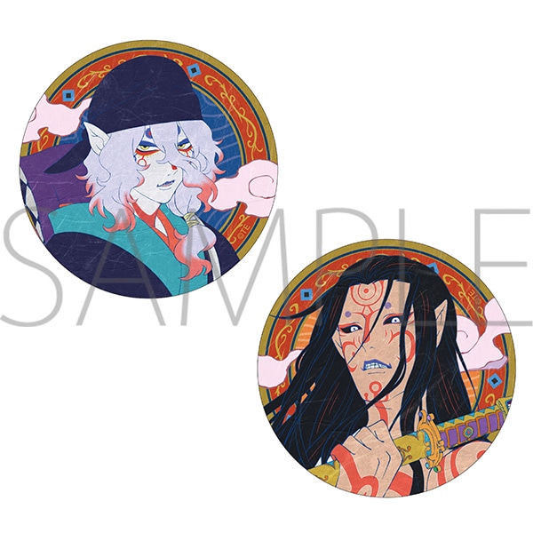 劇場版モノノ怪 第三章 蛇神 缶バッジセット（劇場描き下ろし）