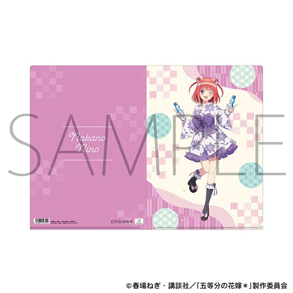 五等分の花嫁＊　クリアファイル／中野二乃