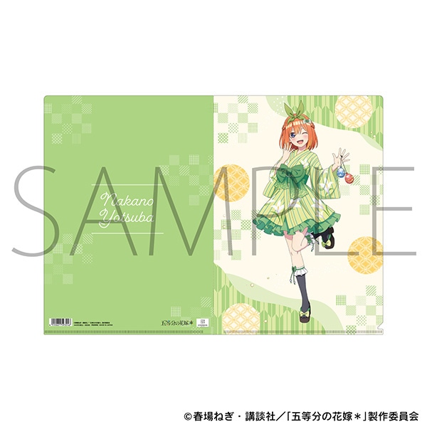 五等分の花嫁＊　クリアファイル／中野四葉
