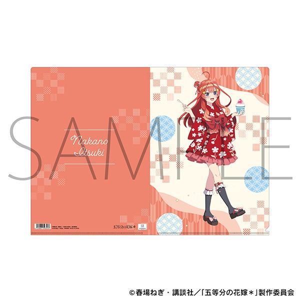 五等分の花嫁＊　クリアファイル／中野五月