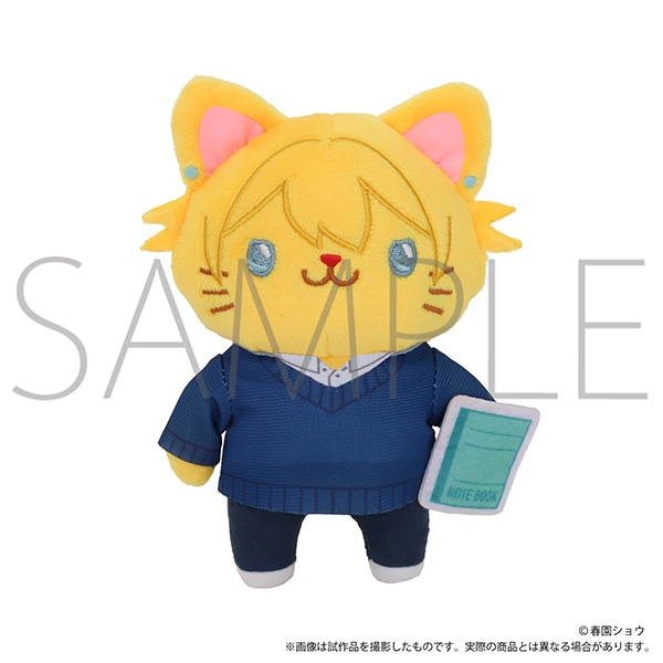 佐々木と宮野　withCAT アイマスク付きぬいぐるみキーホルダーPlus／平野大河
