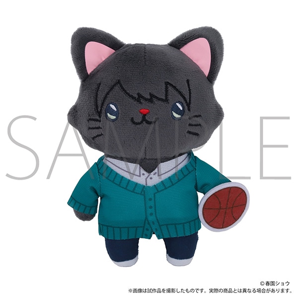 佐々木と宮野　withCAT アイマスク付きぬいぐるみキーホルダーPlus／鍵浦昭