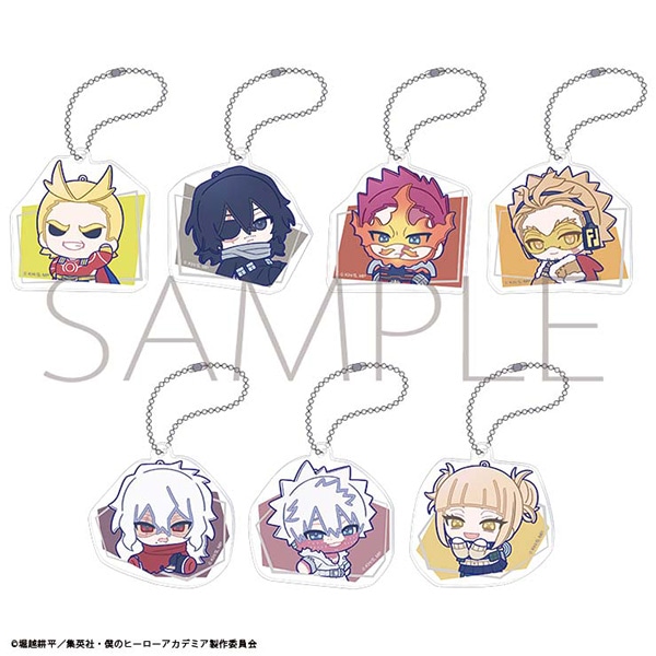 僕のヒーローアカデミア　アクリルキーホルダーコレクション／ぬいパル　すきっぷ