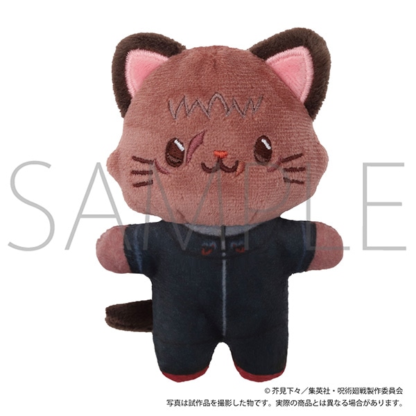 呪術廻戦　第3期　withCATアイマスク付きミニぬいぐるみキーホルダー／虎杖 悠仁