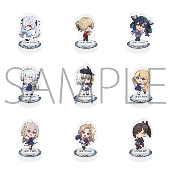 ちゅあスタ ミニチュアアクリルスタンドコレクション／B　勝利の女神：NIKKE × 東京ドームシティ アトラクションズ 『遊園地を奪還せよ、指揮官！』 事後通販
