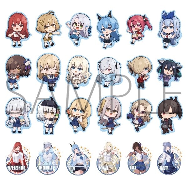 ぺたコレクション　勝利の女神：NIKKE × 東京ドームシティ アトラクションズ 『遊園地を奪還せよ、指揮官！』 事後通販