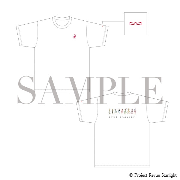 Tシャツ／Lサイズ　少女☆歌劇 レヴュースタァライト 9th Anniversary EXHIBITION 事後通販