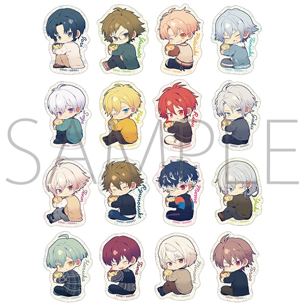 アイドリッシュセブン　かぷりっこ ほおばるぺたコレクション／全16種