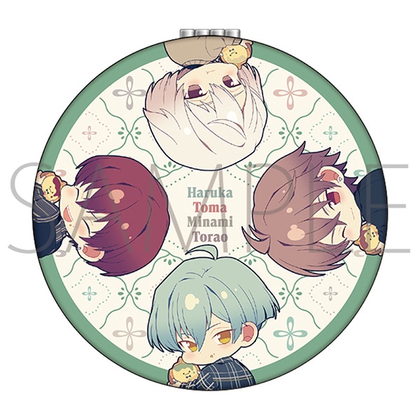 アイドリッシュセブン　かぷりっこ ほおばるダブルミラー／ZOOL
