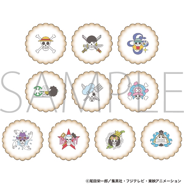 ONE PIECE　海賊旗シリーズ ビスケット