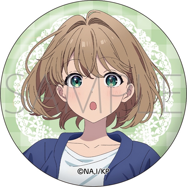 きみが死ぬまで恋をしたい　グリッター缶バッジ／トツキ・シーナ