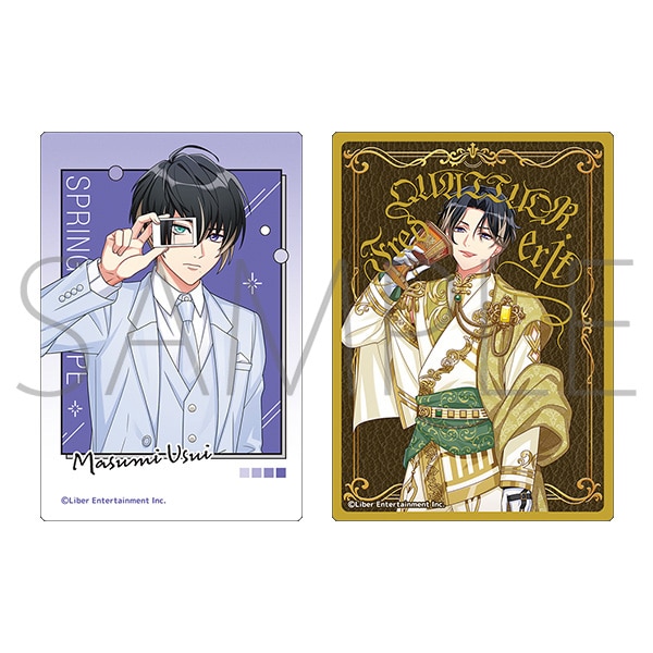 ステッカーセット／碓氷真澄　開花の祝詞　『A3!』MANKAIカンパニー 9周年記念SHOP 事後通販