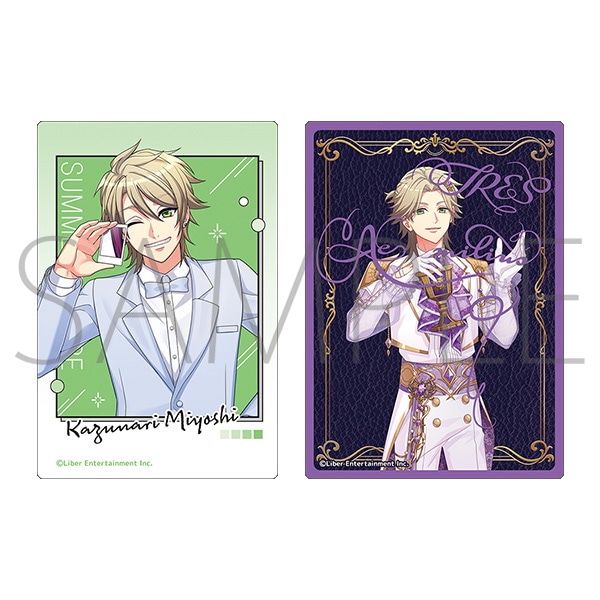 ステッカーセット／三好一成　開花の祝詞　『A3!』MANKAIカンパニー 9周年記念SHOP 事後通販