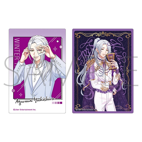 ステッカーセット／雪白東　開花の祝詞　『A3!』MANKAIカンパニー 9周年記念SHOP 事後通販