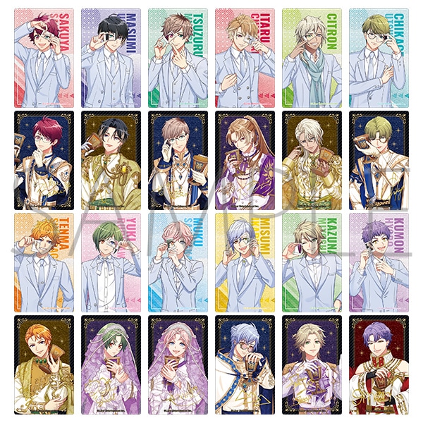 メタルクリアカード／開花の祝詞　春組＆夏組　『A3!』MANKAIカンパニー 9周年記念SHOP 事後通販
