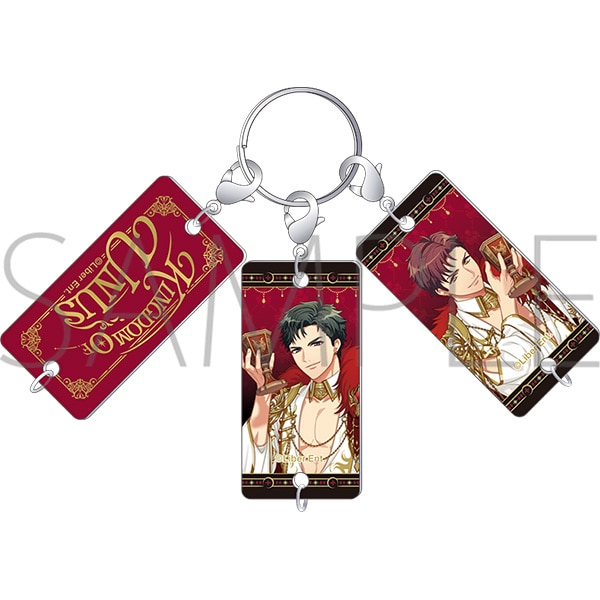 アクリルチャームセット／ジークフリート(高遠 丞＆伏見 臣)　『A3!』MANKAIカンパニー 9周年記念SHOP 事後通販