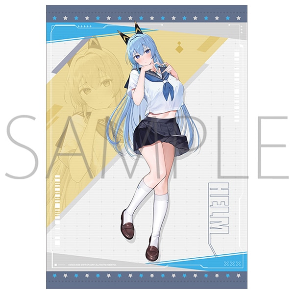B2タペストリー／ヘルム　勝利の女神：NIKKE × 東京ドームシティ アトラクションズ 『遊園地を奪還せよ、指揮官！』 事後通販