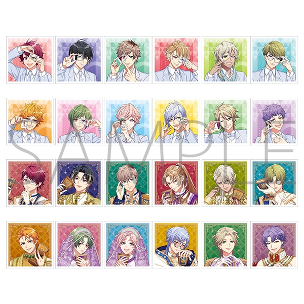 ましコレ　スクエアフォトコレクション／開花の祝詞 春組＆夏組　『A3!』MANKAIカンパニー 9周年記念SHOP 事後通販