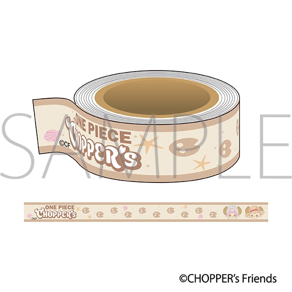 "CHOPPER's"　マスキングテープ／足跡