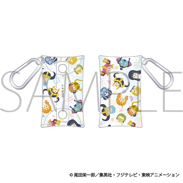 ONE PIECE　カラビナ付きクリアポーチ