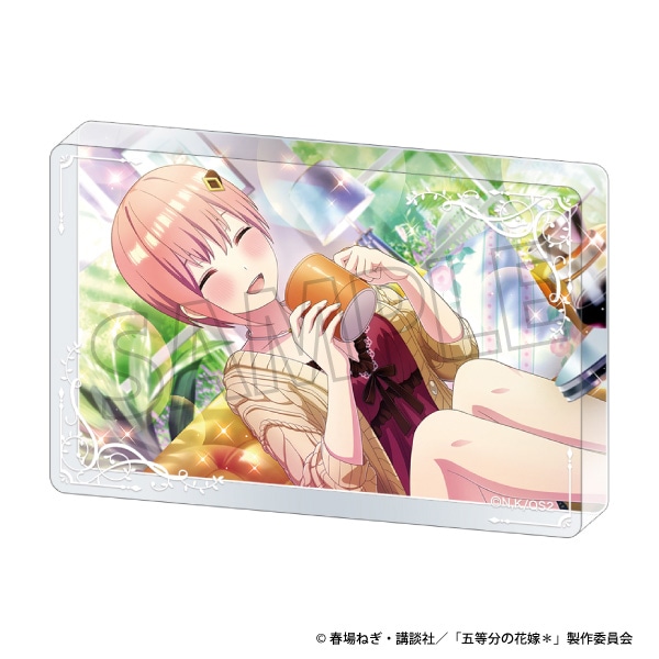 五等分の花嫁＊　アクリルブロック（おうちデート）／中野一花