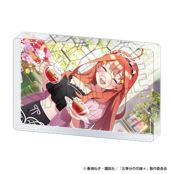 五等分の花嫁＊　アクリルブロック（おうちデート）／中野五月