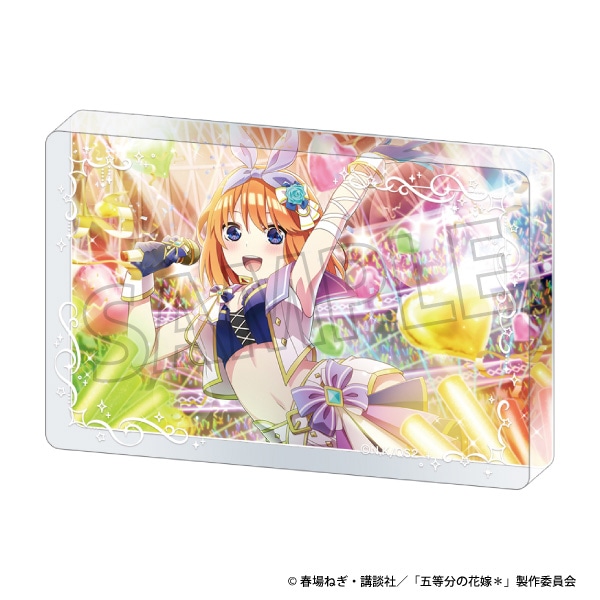 五等分の花嫁＊　アクリルブロック（バースデーパーティー）／中野四葉