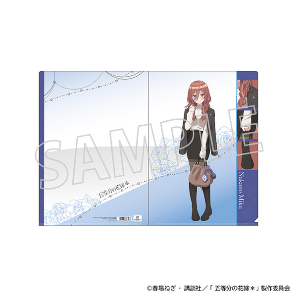 五等分の花嫁＊　クリアファイル／中野三玖