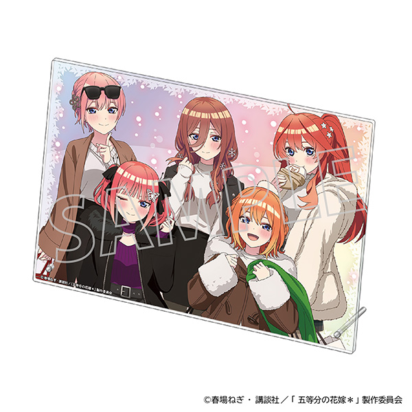 五等分の花嫁＊　アクリルアートパネル（冬の帰り道）