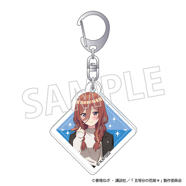 五等分の花嫁＊　アクリルキーホルダー／中野三玖