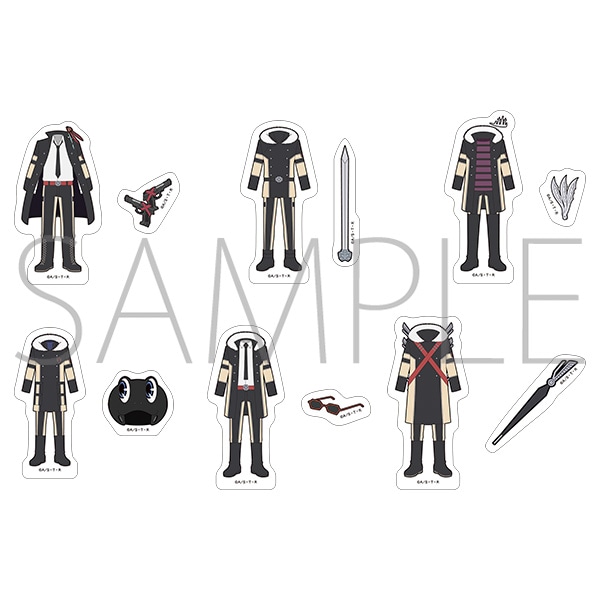家庭教師ヒットマン REBORN！　ぺたコレクション／ヴァリアーVer.