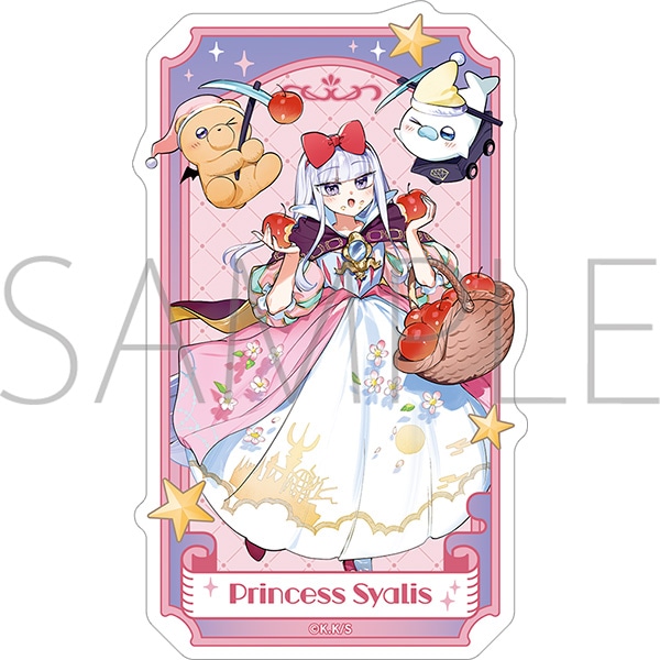 魔王城でおやすみ　ステッカー／スヤリス姫
