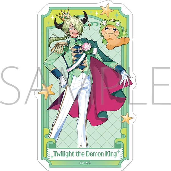 魔王城でおやすみ　ステッカー／魔王タソガレ