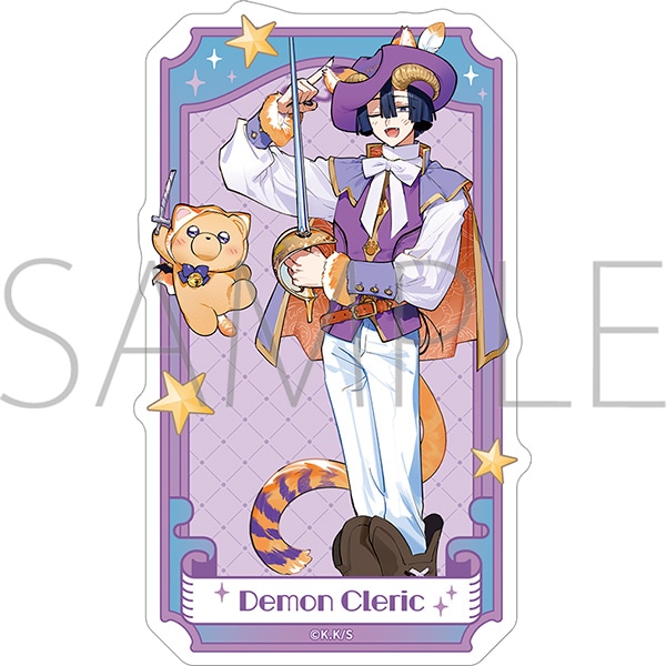 魔王城でおやすみ　ステッカー／あくましゅうどうし